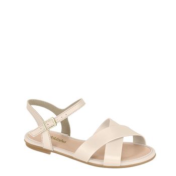 Sandalia-Creme-Kids-Tiras-Cruzadas-|-Molekinha-Tamanho--26---Cor--CREME-0